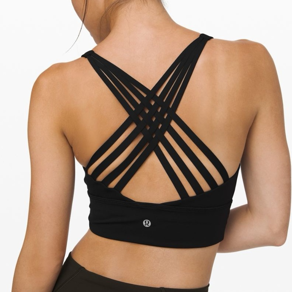 Lululemon Free to Be Moved Bra black color size 6